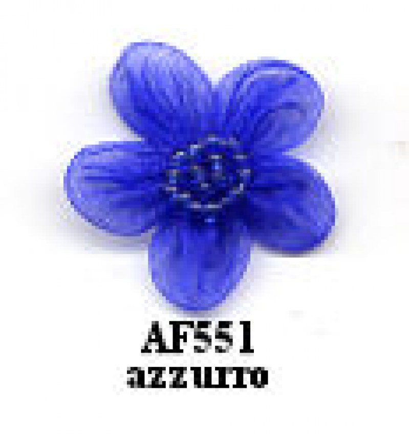 APPL.FIORE ORGANZA C/PERLINE PZ.25