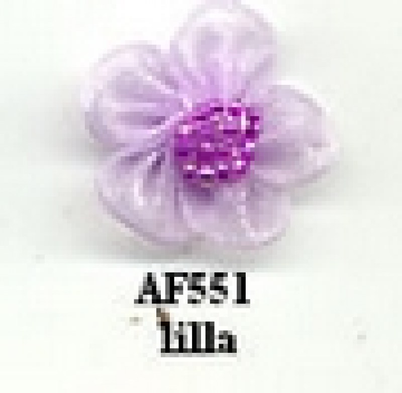 APPL.FIORE ORGANZA C/PERLINE PZ.25