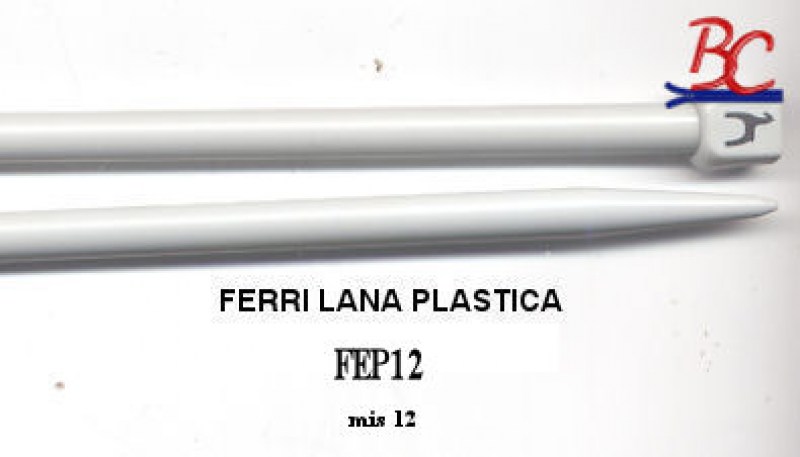 FERRI PLASTICA N.12 CP.5