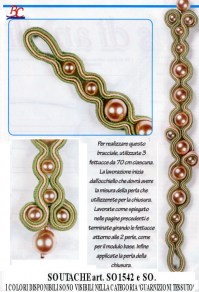 ESEMPI DI REALIZZAZIONE DI GIOIELLI CON SOUTACHE